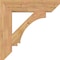 Ekena Millwork Imperial Slat Smooth Bracket, Western Red Cedar, 5 1/2"W x 28"D x 28"H BKT06X28X28IMP06SWR - alternate 2